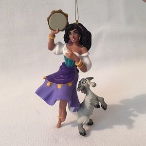 Esmeralda and Djali Christmas Ornament